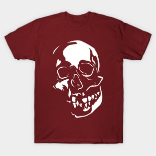 Lunging Skull Dark Red T-Shirt